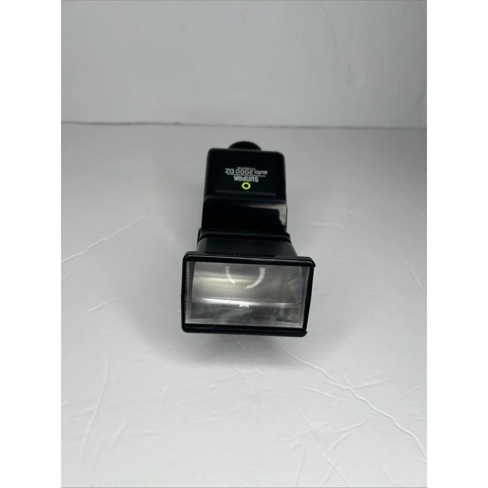 Sunpak Auto 2000DZ Flash Unit Vintage Camera Flash Photography Gear